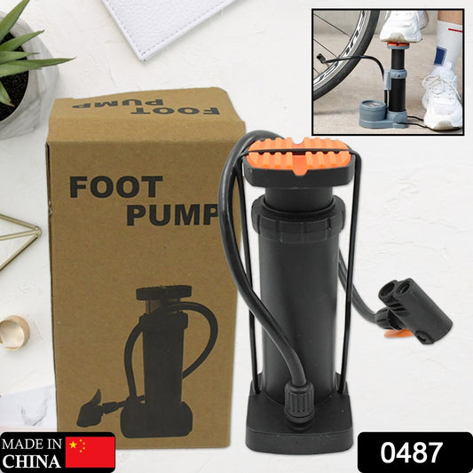 Portable Mini Foot Pump For Bicyclebike And Car