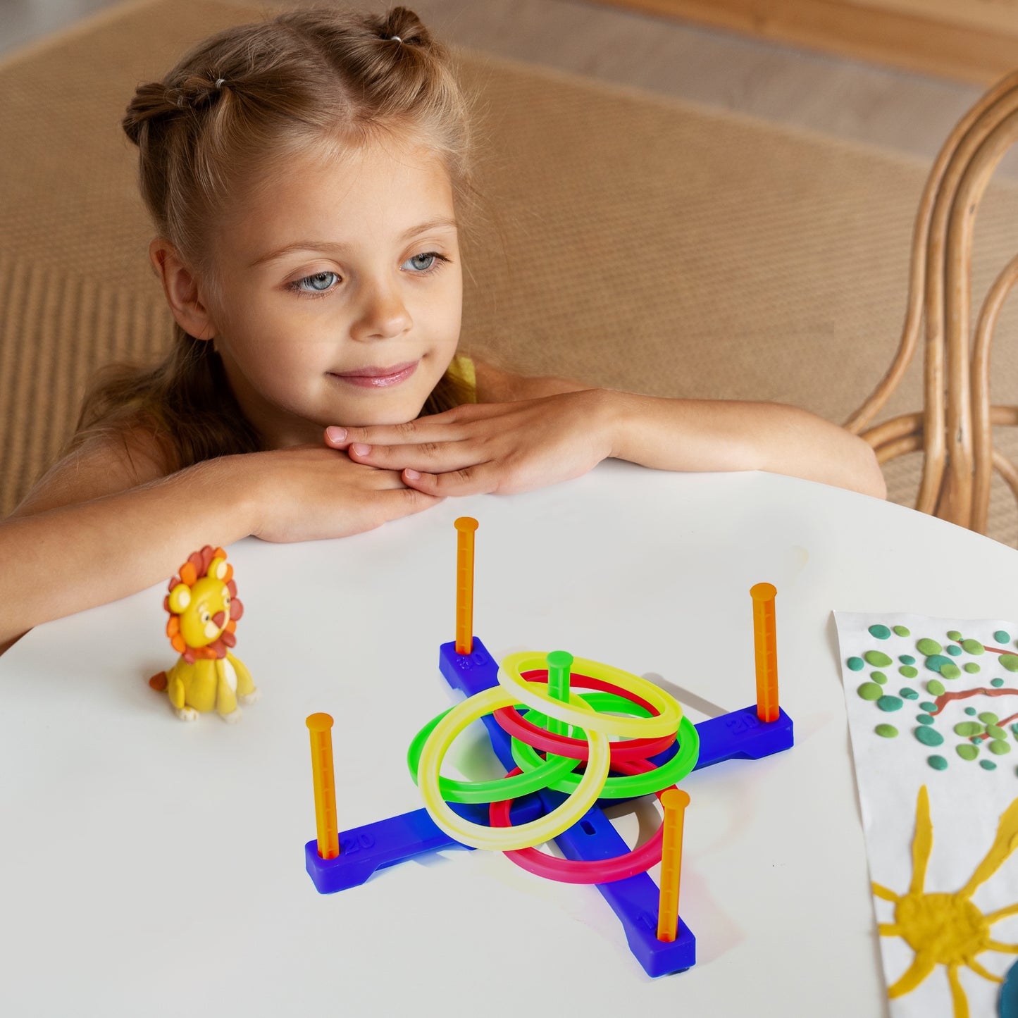 Indoor Fun Ringtoss Game for Children