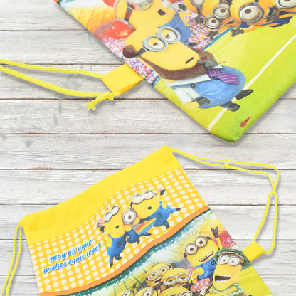 7746 Small Dori Bag For Kids Favour Haversack Bag Birthday Party Return Gift Drawstring Dori Backpack Drawstring Backpack