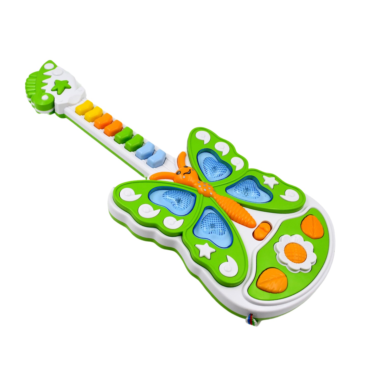 Musical Butterfly Guitar Toy (Battery Not Included)