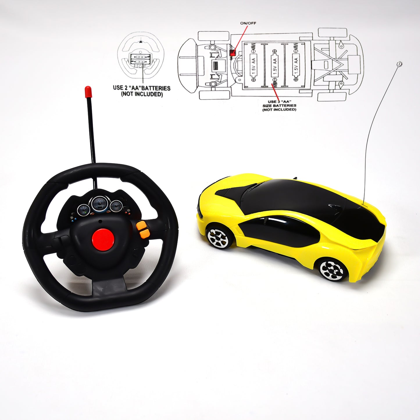 4465 Racing Fast Steering Remote Control Modern Attractive Car For Kids