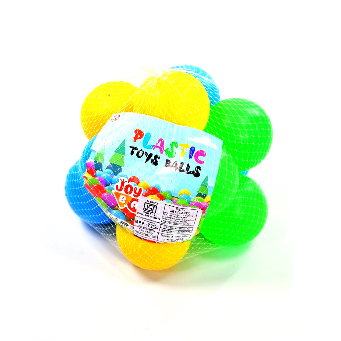 Premium Multicolor Play Balls for Toddlers