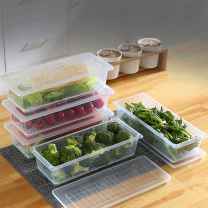 Removable Drain Plate Food Container - 1500ml