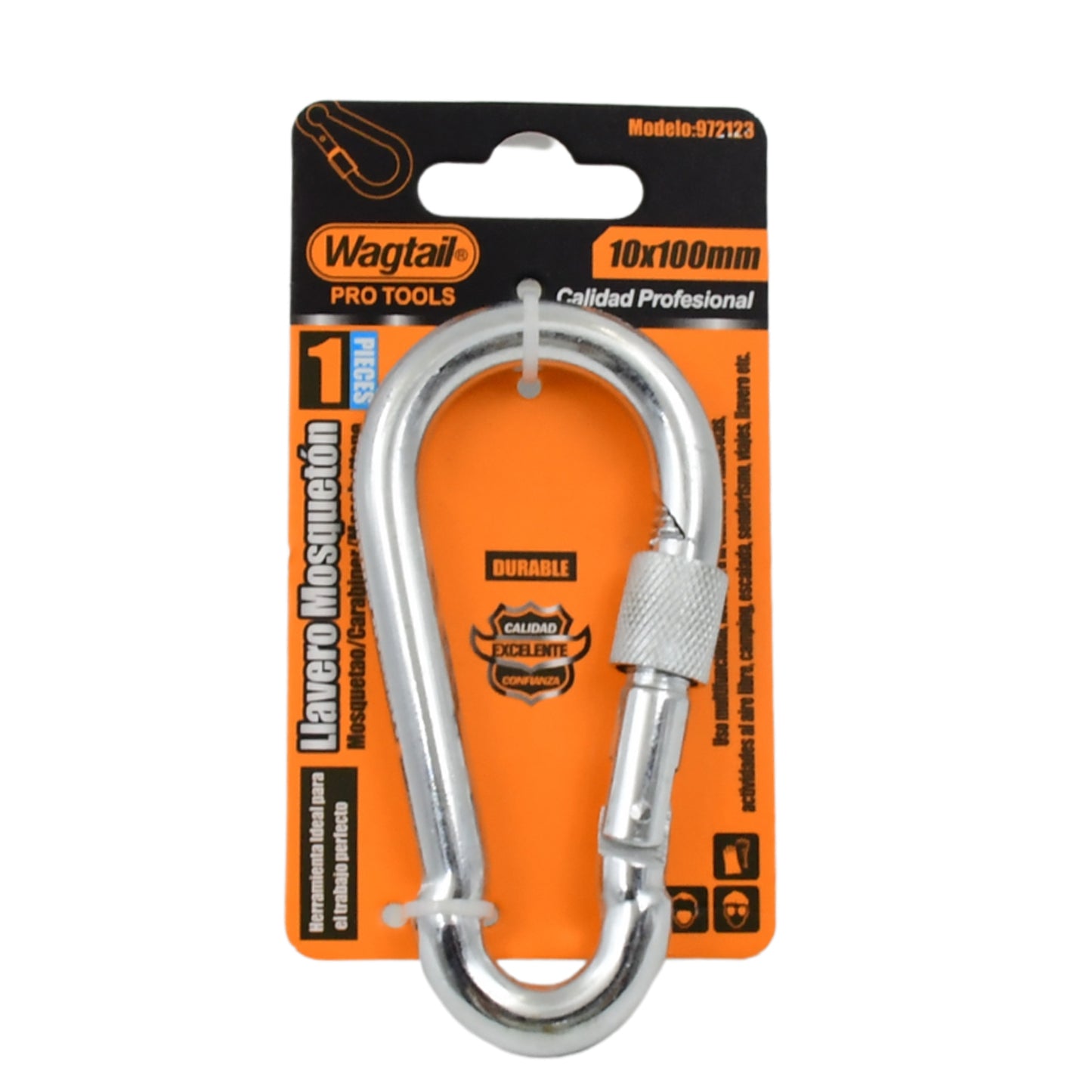 Durable Carabiner Snap Hook with Screw