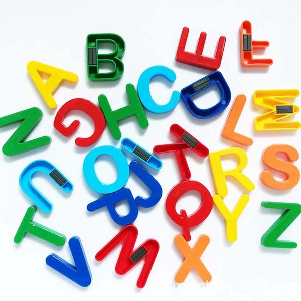 Magnetic Letters for Spelling Practice