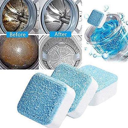 6245 Washing Machine Effervescent Tablet For All Companys Front And Top Load Machine Tablet For Perfectly Cleaning Of Tub  Drum Stain Remover Washer Cleaner