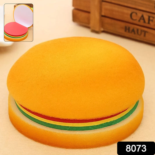 Burger Shaped Sticky Notes (Multicolor)