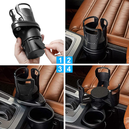 7623 Cup Holder Seat Cup Holder Suitable For 20oz Water Bottles 2 In 1 Cup Holder Universal Vehicle Seat Bottle Mount With Set Of Sponge Cushion For Vehicle