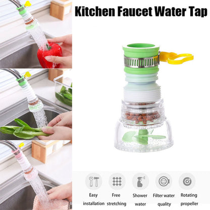 Water-Saving Rotating Faucet Regula