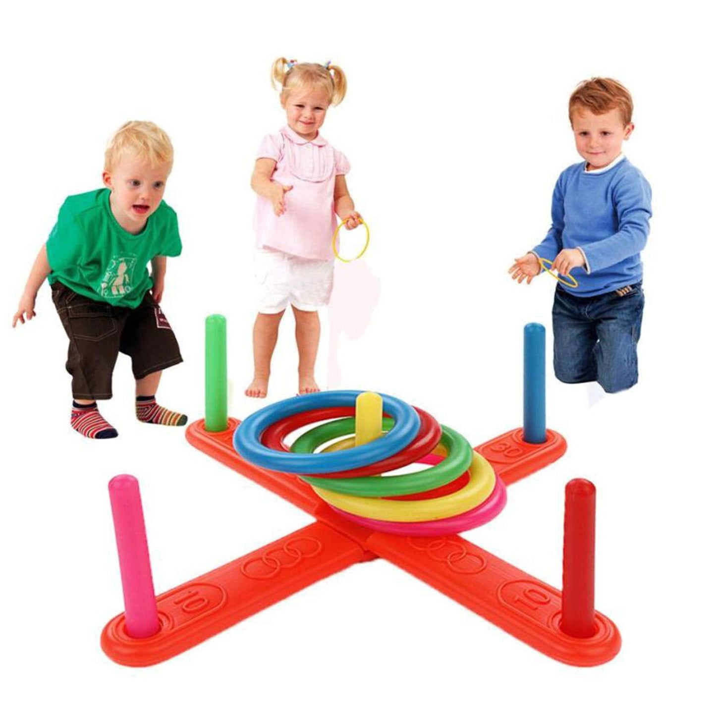 13-Piece Ring Toss Game – Perfect for Kids & Family Fun