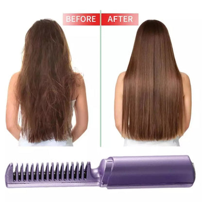 Mini Rechargeable Hair Straightener - USB Cordless