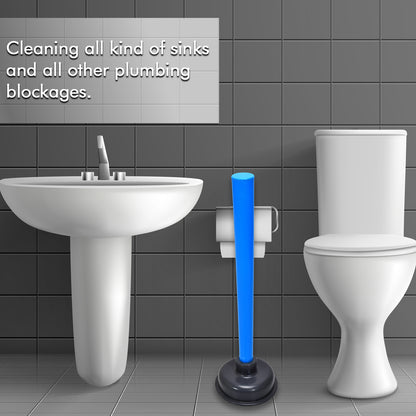 4025 Multifunctional Toilet Plunger Toilet Blockage Remover Suction Device