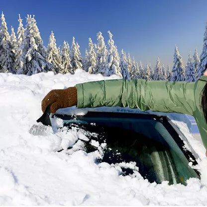 Dual Function Ice Scraper for Cars