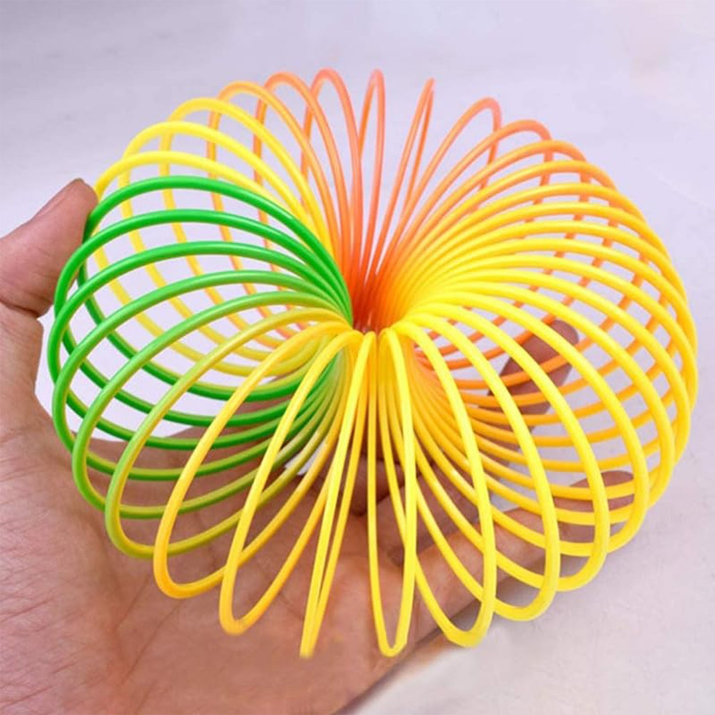 Portable Rainbow Spring Toy – Fun for Kids & Adults