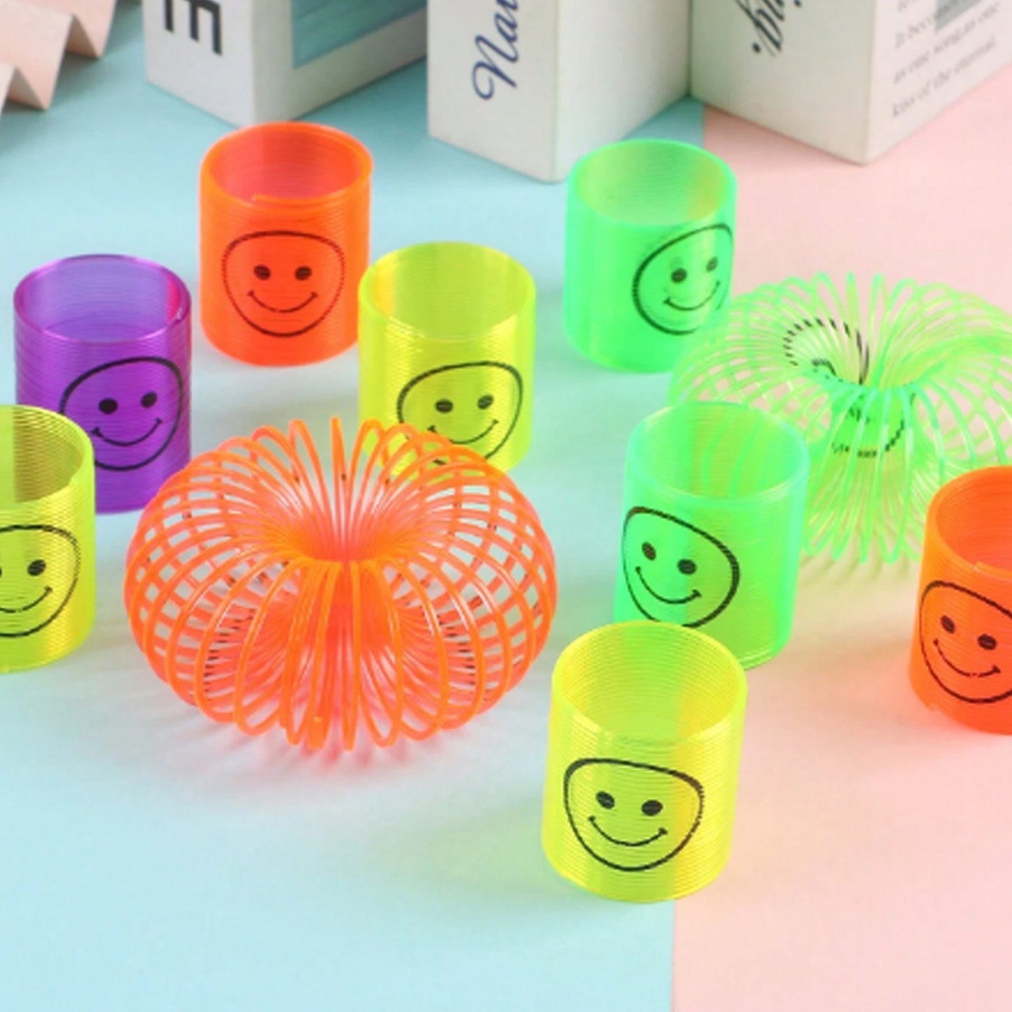 Portable Rainbow Spring Toy – Fun for Kids & Adults