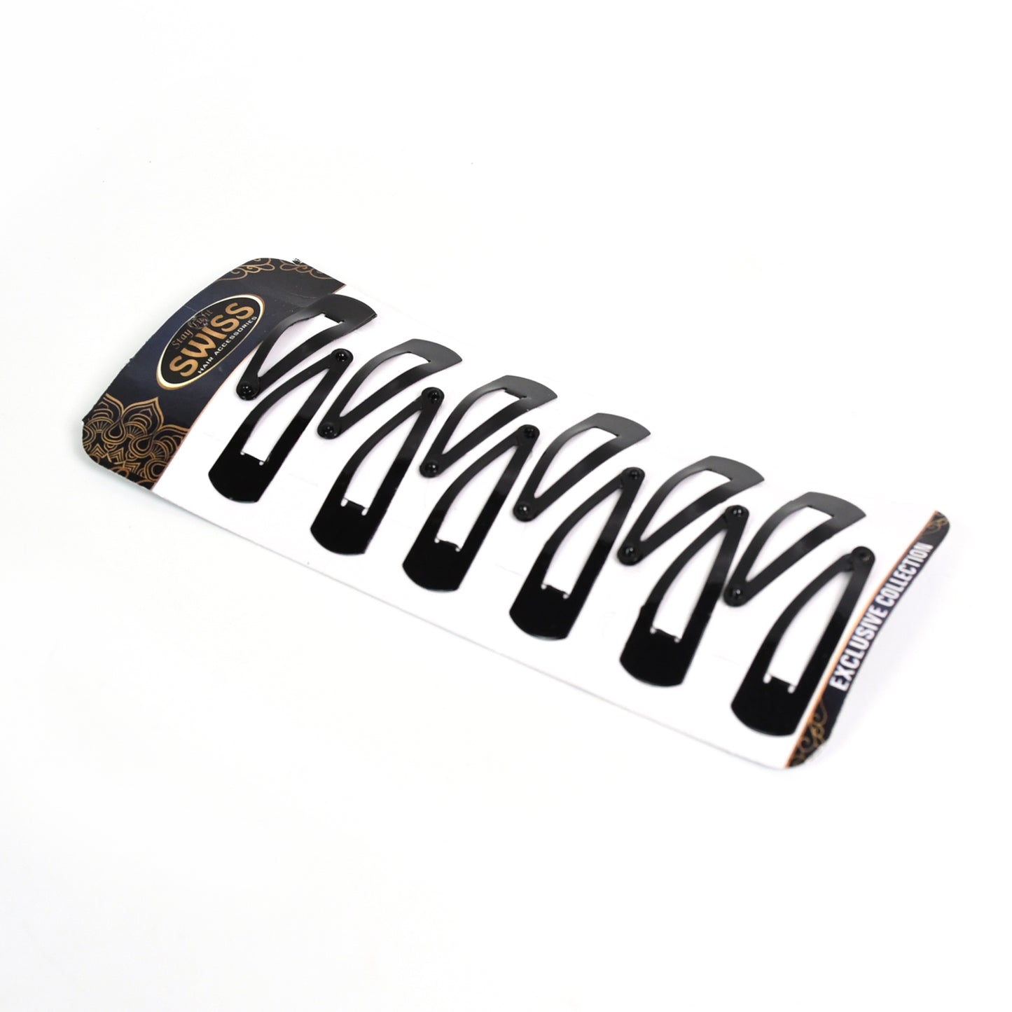 12-Piece Metal Tik Tak Hair Clips Set