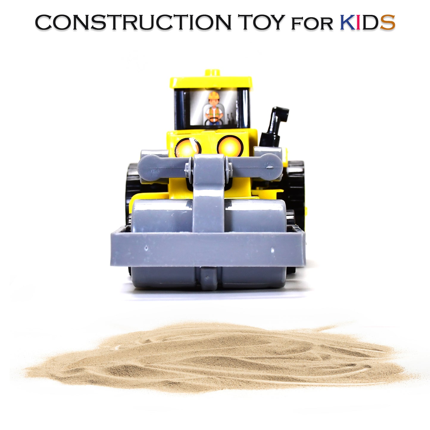 Friction-Powered Excavator Loader Toy – Kids Construction Vehicle