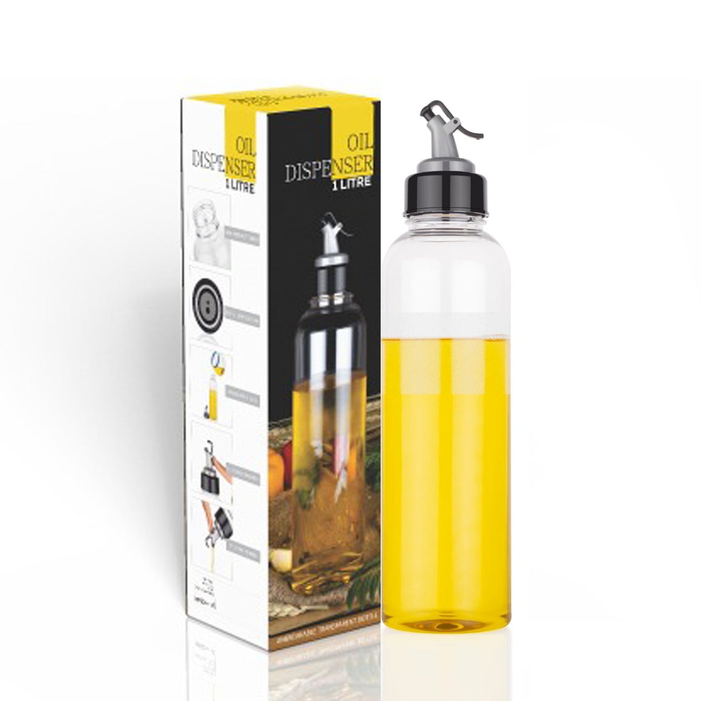 1L Transparent Oil Dispenser