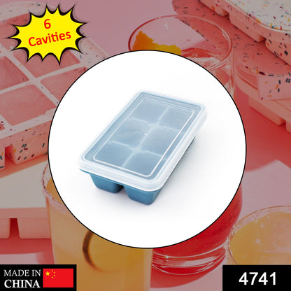 6-Grid Silicone Ice Cube Tray