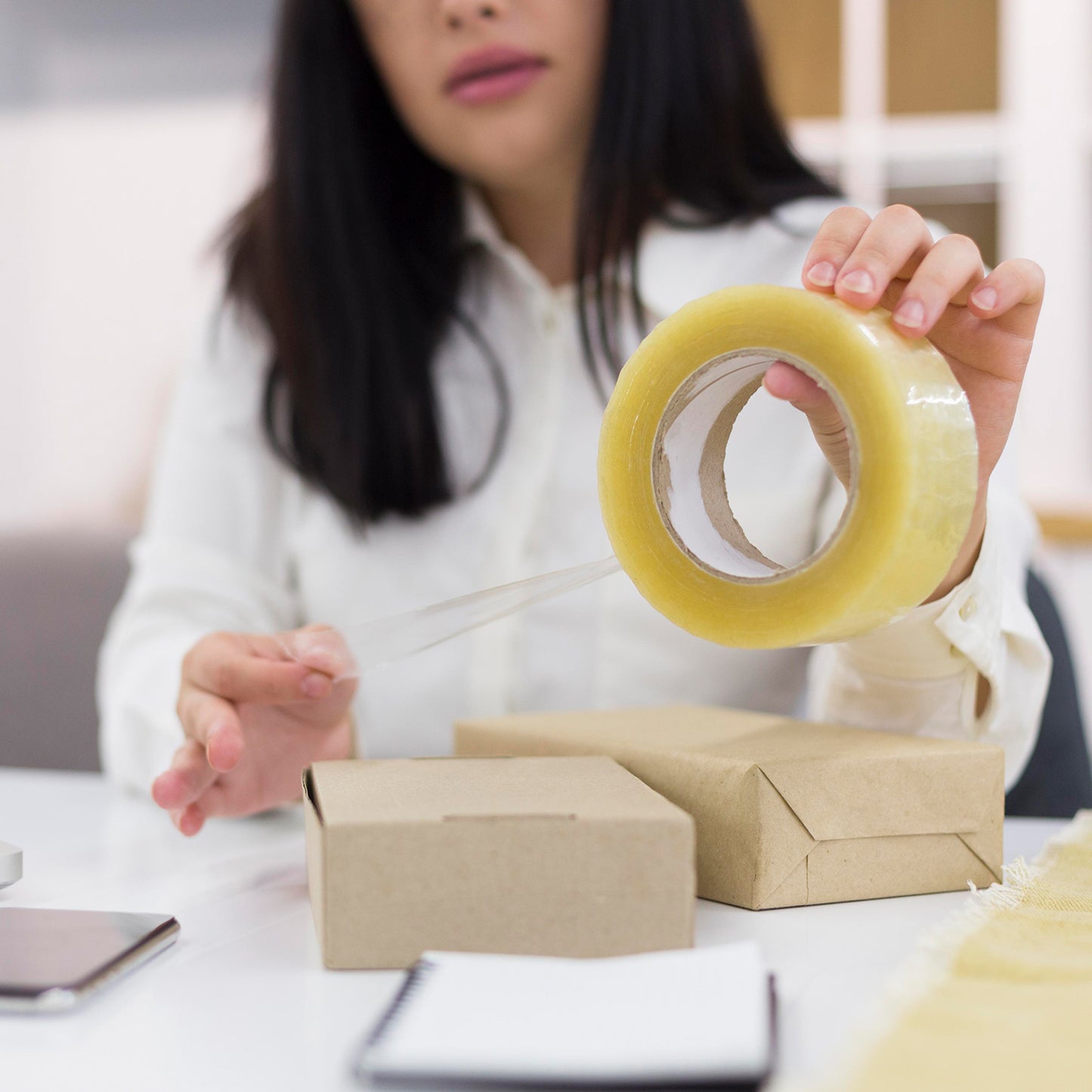 120m Transparent Packing Tape