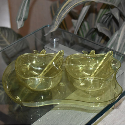 Apple Snack Serving Dish