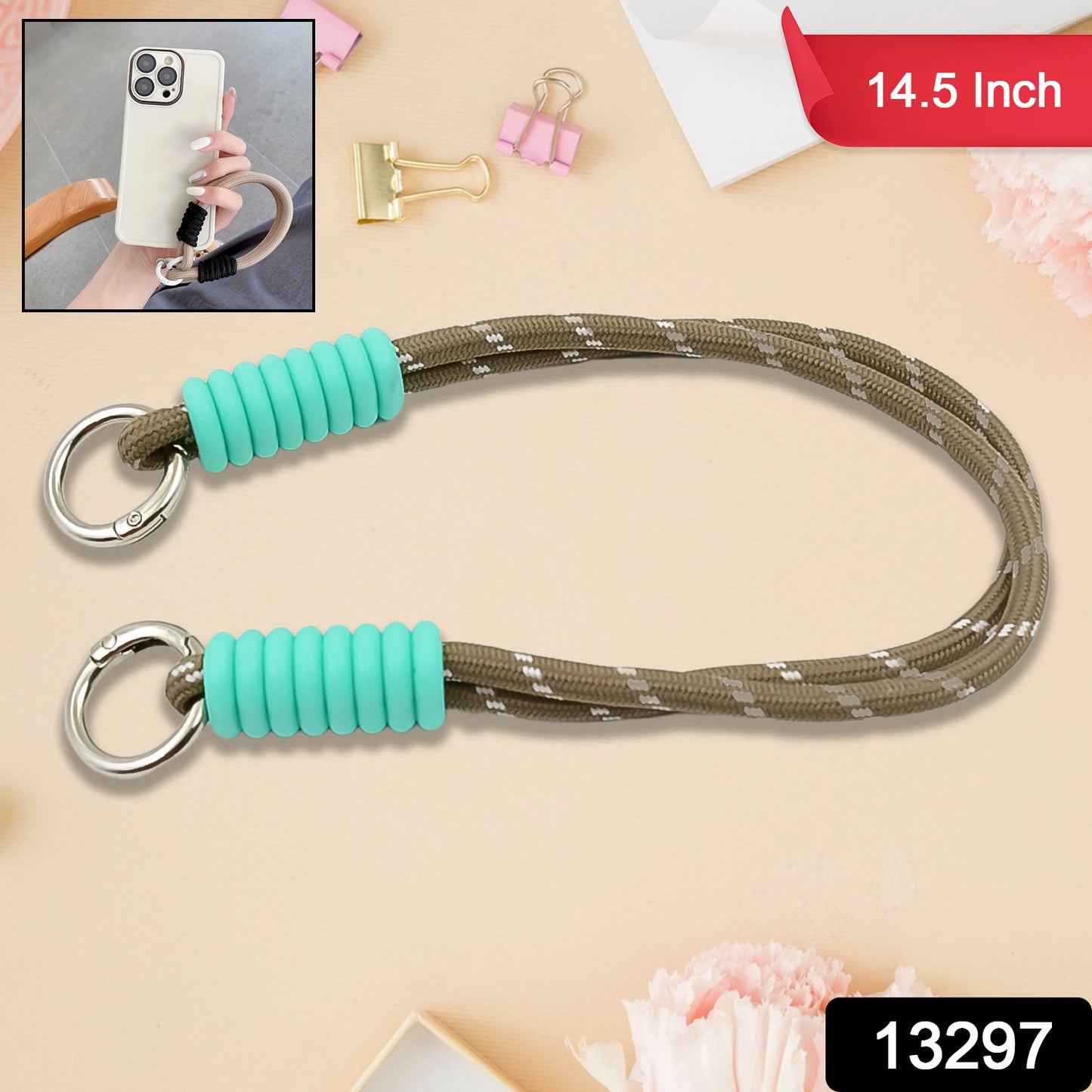 2-in-1 Phone Strap & Wrist Lanyard