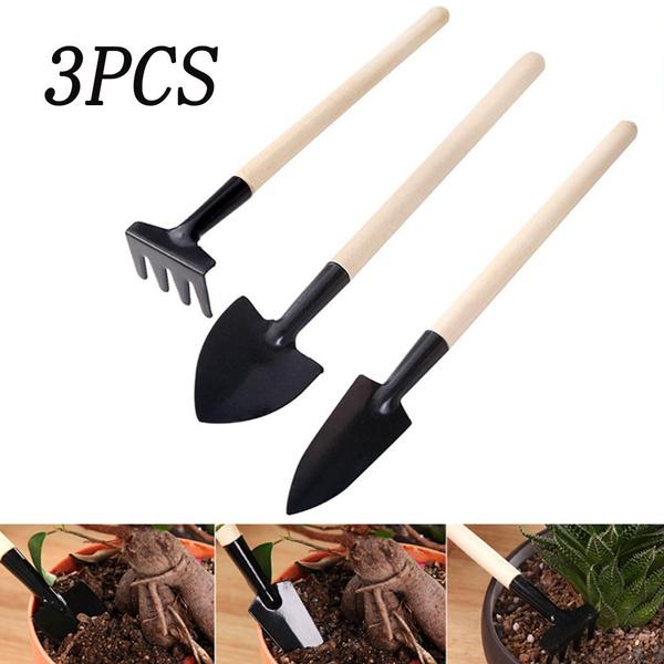 Children’s Garden Tool Set – Trowel, Shovel & Rake