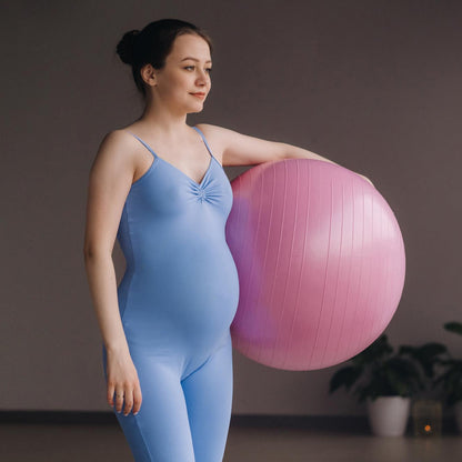 Core Training Exercise Ball with Inflation Pump