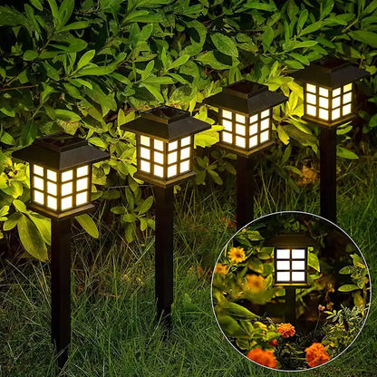 Long-Lasting LED Solar Garden Lights – 6 Pcs