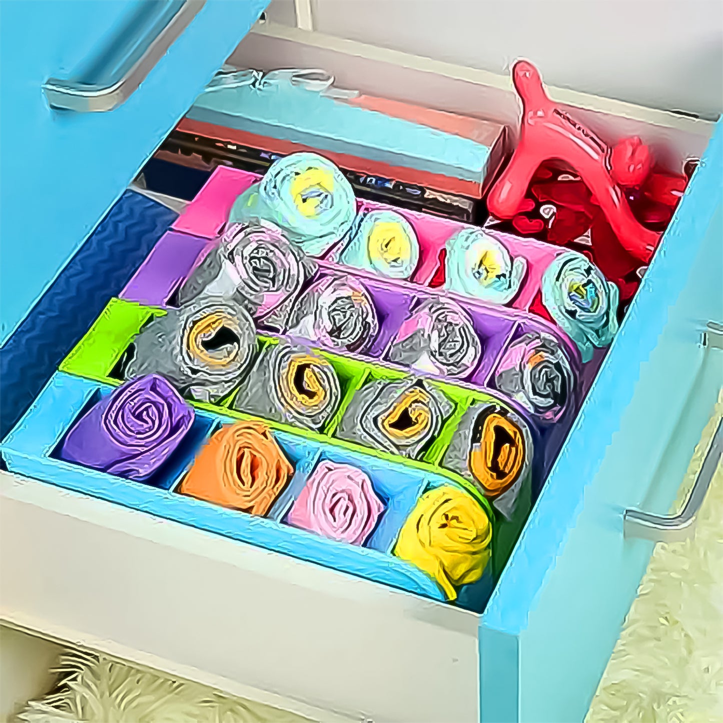 Desktop Organizer - 4 Compartment Holder