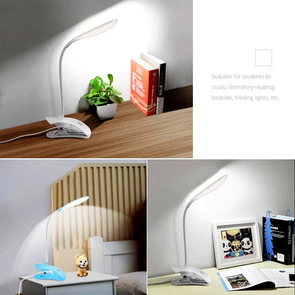 Rechargeable Gooseneck Reading Lamp