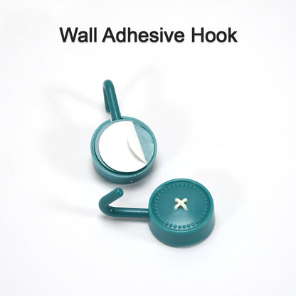 7474 Wall Hooks Heavy Adhesive Hooks For Wall For Home Use ( 2 Pcs Hook )