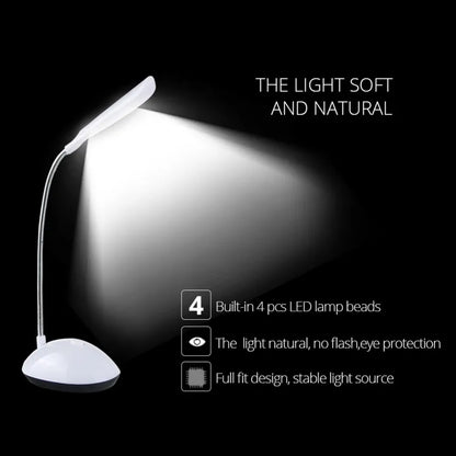 LED Desk Lamp with Flexible Neck