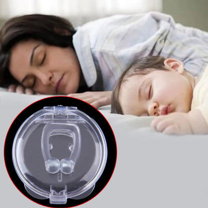 Silicone Magnetic Anti-Snoring Device for Sleepers