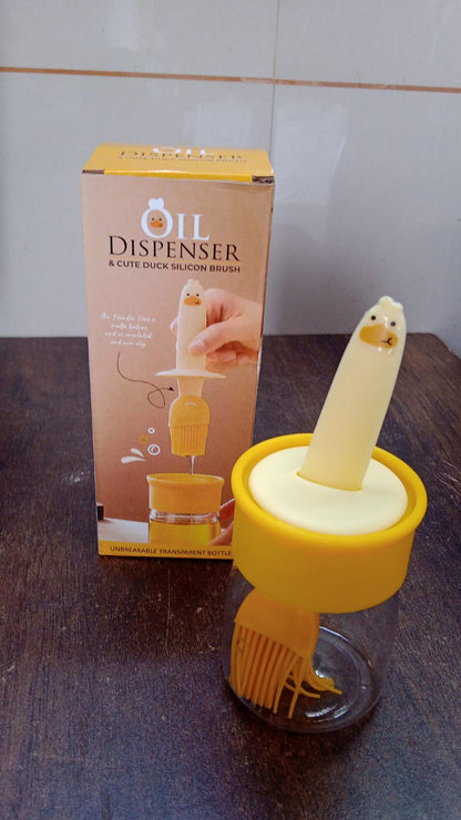 2-in-1 Oil Dispenser & Brush Set