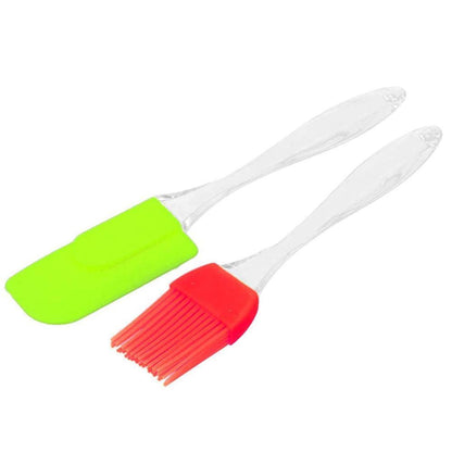 Cake Tools: Spatula & Brush