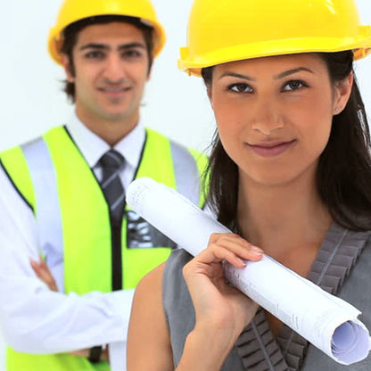 Construction Safety Helmet - Yellow