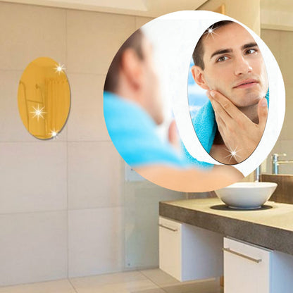 Self-Adhesive Bathroom Mirror for Quick Mounting