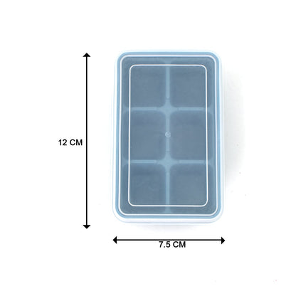 6-Grid Silicone Ice Cube Tray