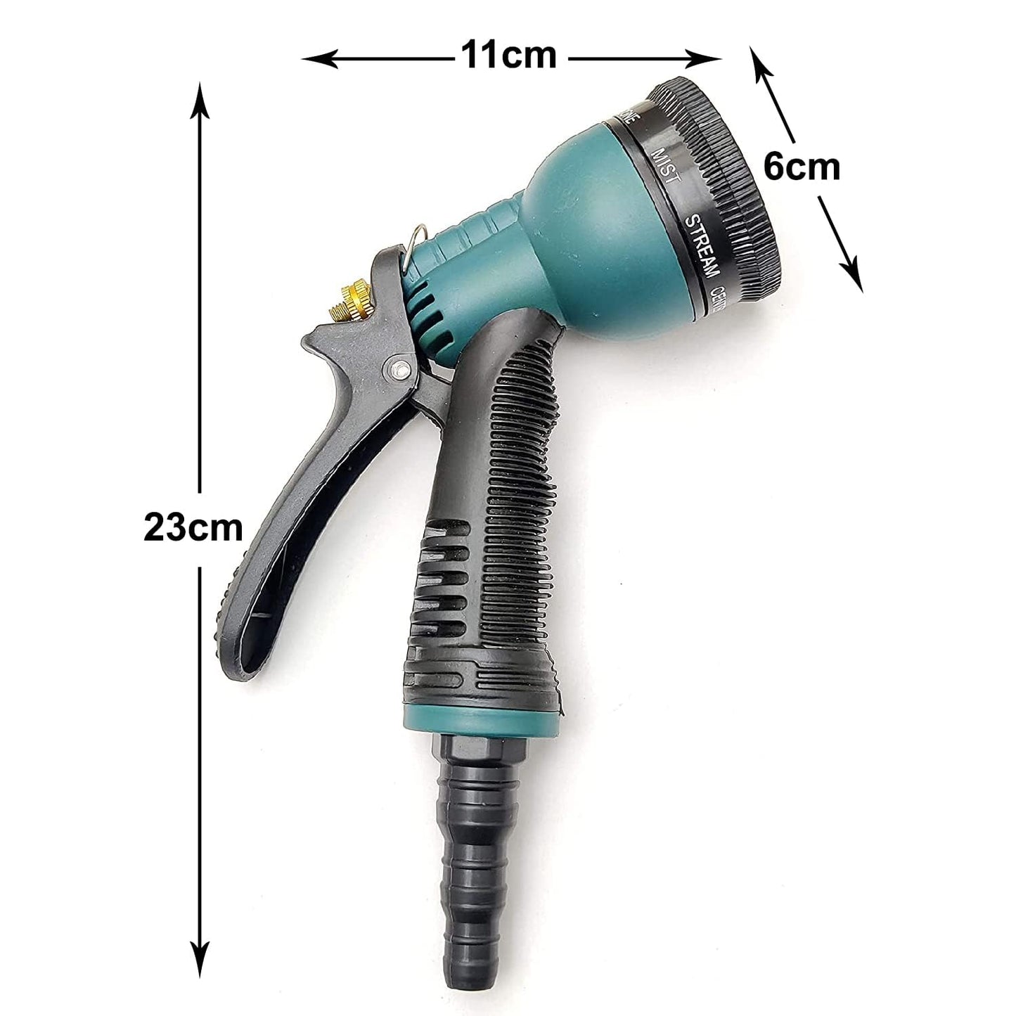 7515 Adjustable 8 Pattern Water Spray Gun Trigger High Pressure For Vehicle  Cleaning Garden Lawn Grass Rinse Flat Soak  Washing For Car Bike Plants Pressure Washer Water Nozzle