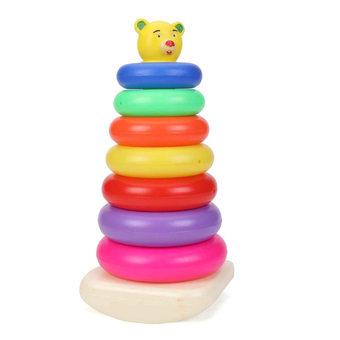 Plastic Stacking Rings – Jumbo Baby Toy Set (7pcs)