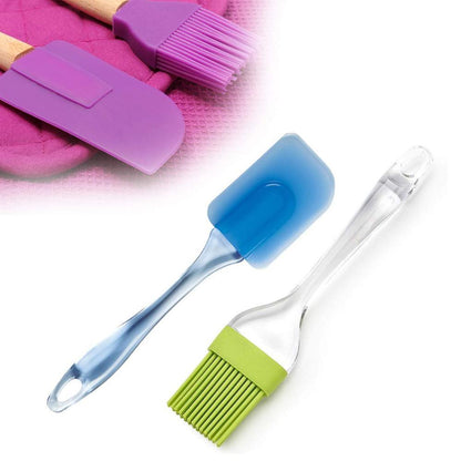 Cake Tools: Spatula & Brush