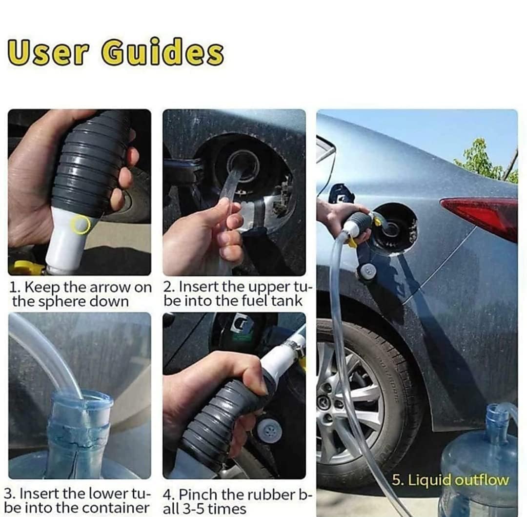 Portable Hand Oil Pump for Cars