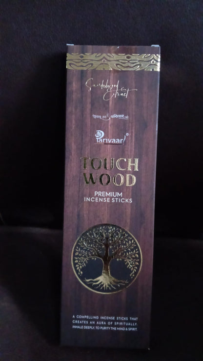 Touch Wood Agarbatti  Incense Sticks For Home Office (90 Gm)