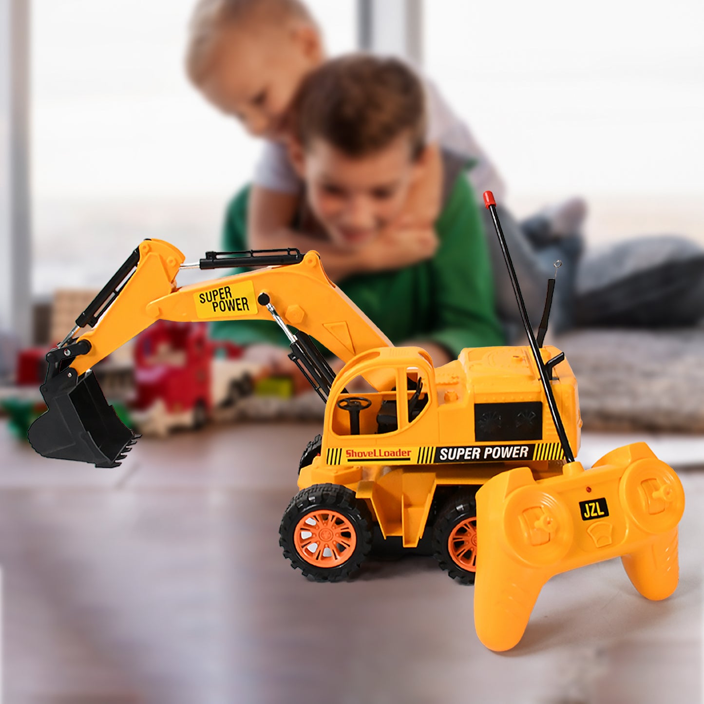 JCB Remote Control Toy Truck for Boys