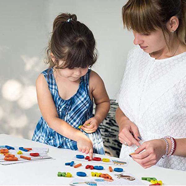 Magnetic Letters for Spelling Practice