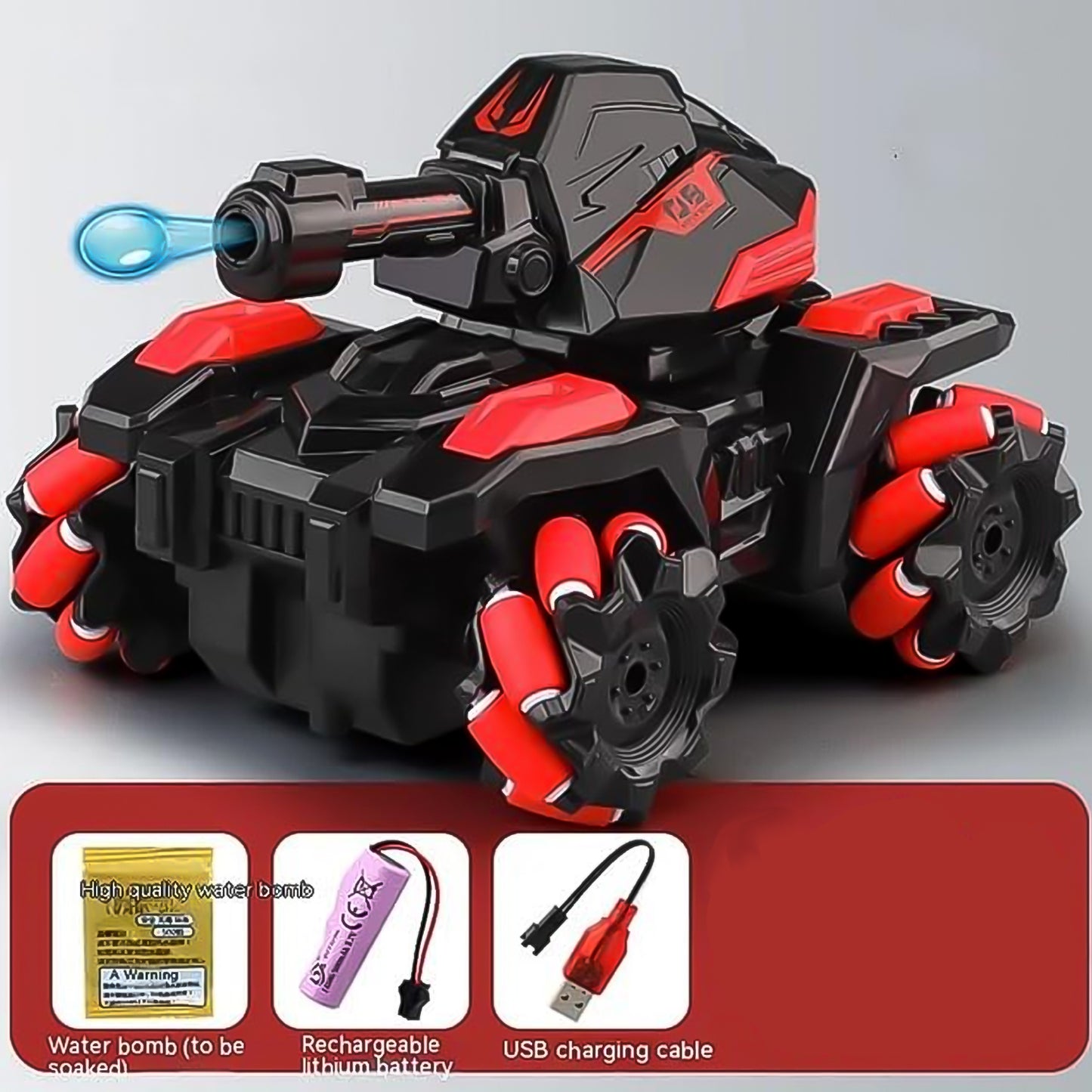 Water Bomb Armored Tank – Remote Control Vehicle