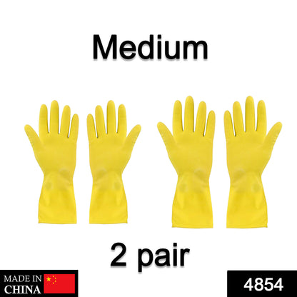 Durable Yellow Gloves for Gardening & Home Tasks