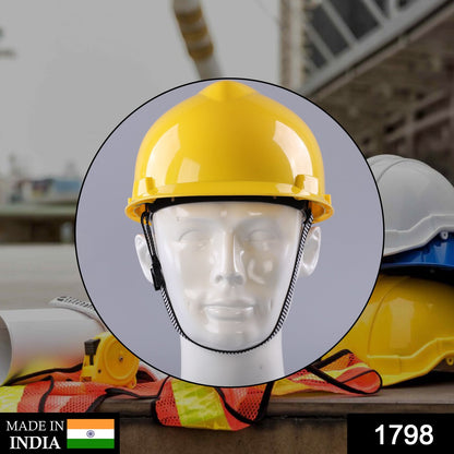 Construction Safety Helmet - Yellow