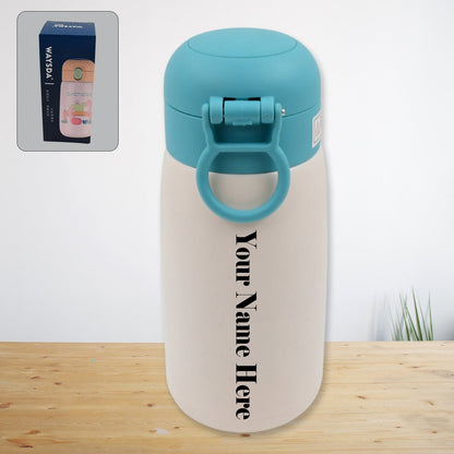 Customize Insulated Stainless Steel Bottle With Rubber Grip (420 Ml)